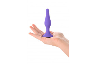 Фиолетовая анальная втулка Toyfa A-toys - 11,3 см.
