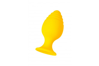 Желтая анальная втулка Riffle - 6 см.