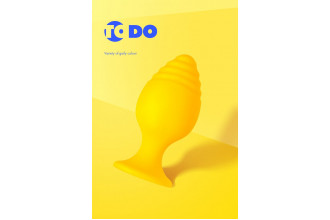 Желтая анальная втулка Riffle - 6 см.