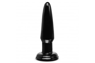 Черная малая анальная пробка Beginners Butt Plug - 10 см.