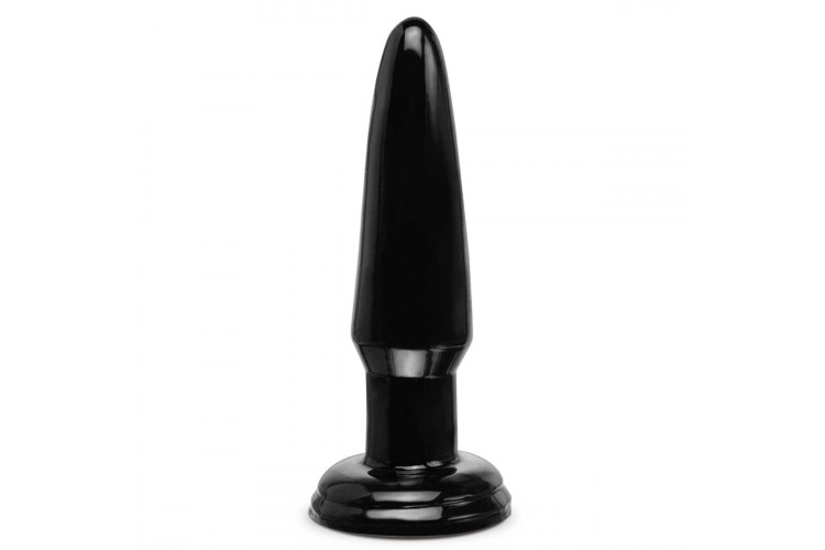 Черная малая анальная пробка Beginners Butt Plug - 10 см.