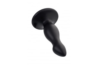 Черная анальная втулка Antlia - 10,5 см.