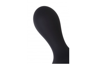 Черная анальная втулка Hidro S - 8,5 см.