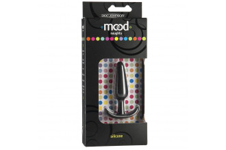 Анальная пробка для ношения Mood Naughty 3 Silicone - 7,6 см.