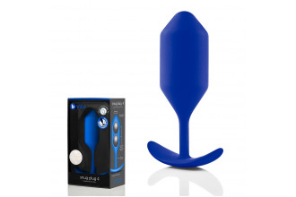 Синяя пробка для ношения Snug Plug 4 - 14,5 см.