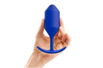 Синяя пробка для ношения Snug Plug 4 - 14,5 см.
