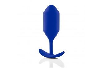 Синяя пробка для ношения Snug Plug 4 - 14,5 см.