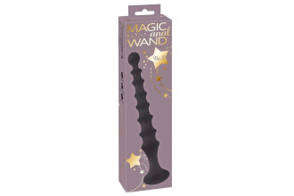 Черная анальная ёлочка Magic Anal Wand - 26,9 см.