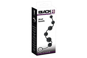 Анальная цепочка Black Velvets Anal Beads - 40 см.