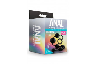 Черная анальная цепочка Black Anal Beads - 40,6 см. Черная анальная цепочка Black Anal Beads - 40,6 см.