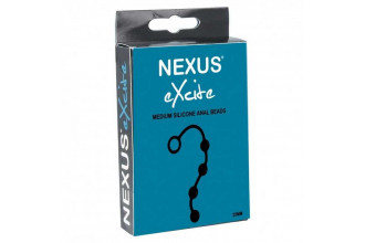 Черная анальная цепочка NEXUS Excite М - 28 см. Черная анальная цепочка NEXUS Excite М - 28 см.