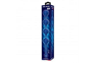 Синяя анальная цепочка - 52,4 см. Синяя анальная цепочка - 52,4 см.