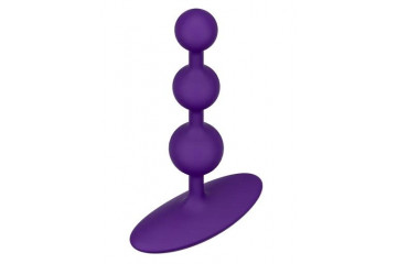 Фиолетовая анальная цепочка Romp Amp - 13,5 см.