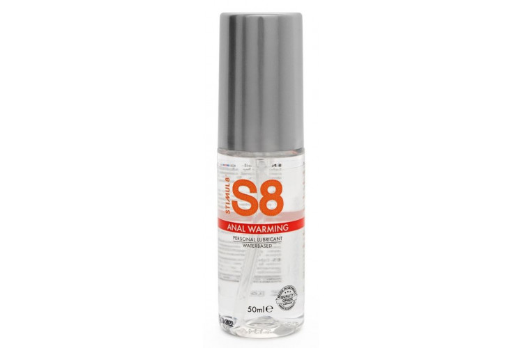 Согревающий анальный лубрикант Stimul8 Warming Anal Lube - 50 мл.
