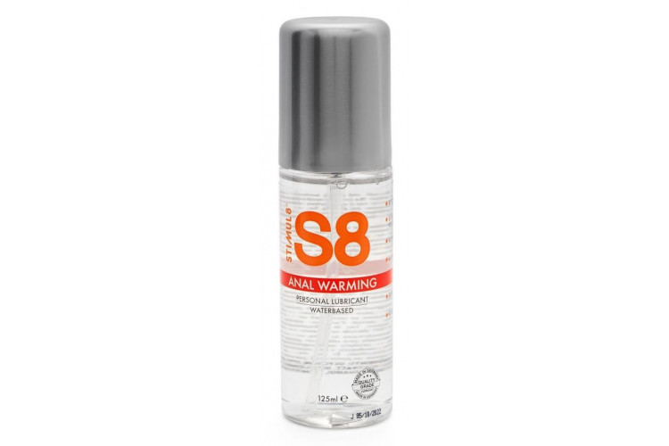 Согревающий анальный лубрикант Stimul8 Warming Anal Lube - 125 мл.