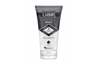 Водно-силиконовый интимный гель-смазка Lubrimax Brave - 75 мл.