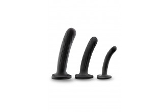 Набор из 3 стимуляторов со спиралевидным рельефом Twist Kit