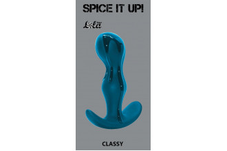 Бирюзовый анальный стимулятор Classy - 11,5 см.
