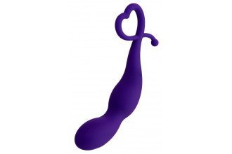 Фиолетовый анальный стимулятор Wlap - 16 см.