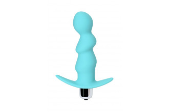 Мятная анальная вибровтулка Bland - 12 см.