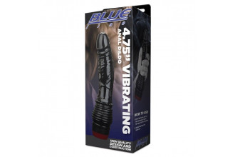 Черный анальный вибратор 4.75 Vibrating Anal Dildo
