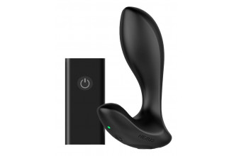 Черная анальная вибровтулка Nexus Duo Plug - 9,8 см.