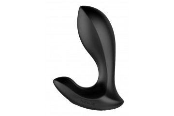 Черная анальная вибровтулка Nexus Duo Plug - 9,8 см.