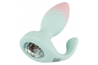 Анальная пробка JUVELA RC Butt Plug с пультом ДУ - 11,5 см.