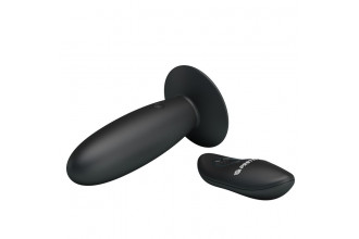 Анальная пробка с вибрацией и пультом управления Remote Control Vibrating Plug - 11 см.