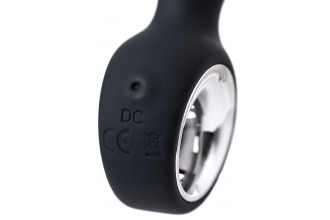 Черный анальный стимулятор Sagitta - 15 см.