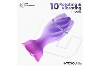 Интерактивная анальная вибропробка с вращением Moxy Интерактивная анальная вибропробка с вращением Moxy