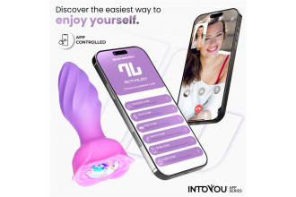 Интерактивная анальная вибропробка с вращением Moxy Интерактивная анальная вибропробка с вращением Moxy