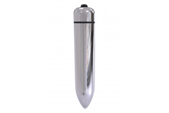 Черная анальная вибровтулка Single Speed Love Arrow Plug - 9,8 см.