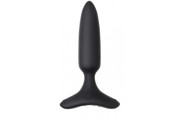 Черная анальная вибропробка HUSH 2 Size S - 12,1 см.
