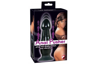 Вибровтулка с пультом Anal Pusher - 16 см.