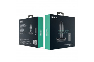 Черная анальная вибровтулка Nexus Beat - 10,8 см. Черная анальная вибровтулка Nexus Beat - 10,8 см.