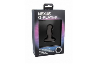 Черный анальный вибростимулятор Nexus G-Play+ S