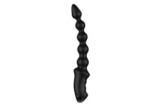 Черный гибкий вибростимулятор Nexus Bendz - 29,2 см.