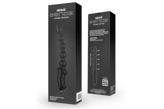 Черный гибкий вибростимулятор Nexus Bendz - 29,2 см.