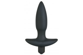 Анальная вибровтулка с 5 скоростями вибрации Vibrating Plug Small - 13 см.