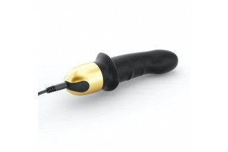 Черный вибратор Mini Lover Black 2.0 - 16,5 см.
