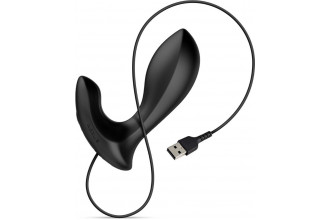 Черная анальная вибровтулка Nexus Duo Plug Medium