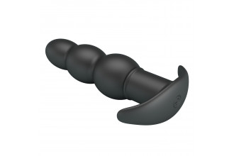 Черный анальный вибростимулятор Aeaeas - 11 см. Черный анальный вибростимулятор Aeaeas - 11 см.