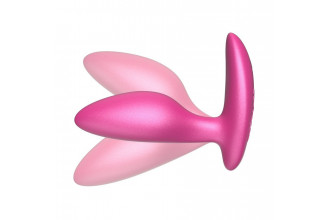 Розовая анальная вибровтулка We-Vibe Ditto+