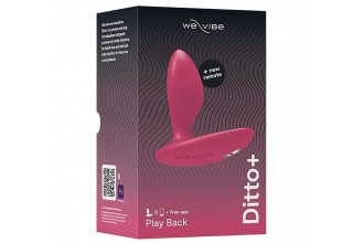 Розовая анальная вибровтулка We-Vibe Ditto+