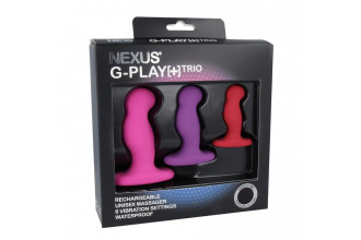 Набор из 3 цветных вибровтулок Nexus G-Play+ Trio