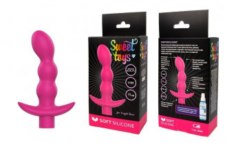Розовый вибратор Sweet Toys - 11 см.