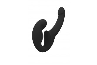 Черный безремневой страпон Share Lite