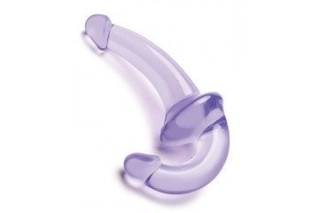 Фиолетовый безремневой страпон Strapless Strap-On