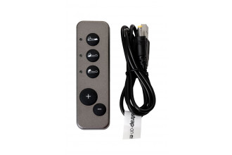 Черный безремневой вибрострапон Vibrating Bendable Strap-On - size L